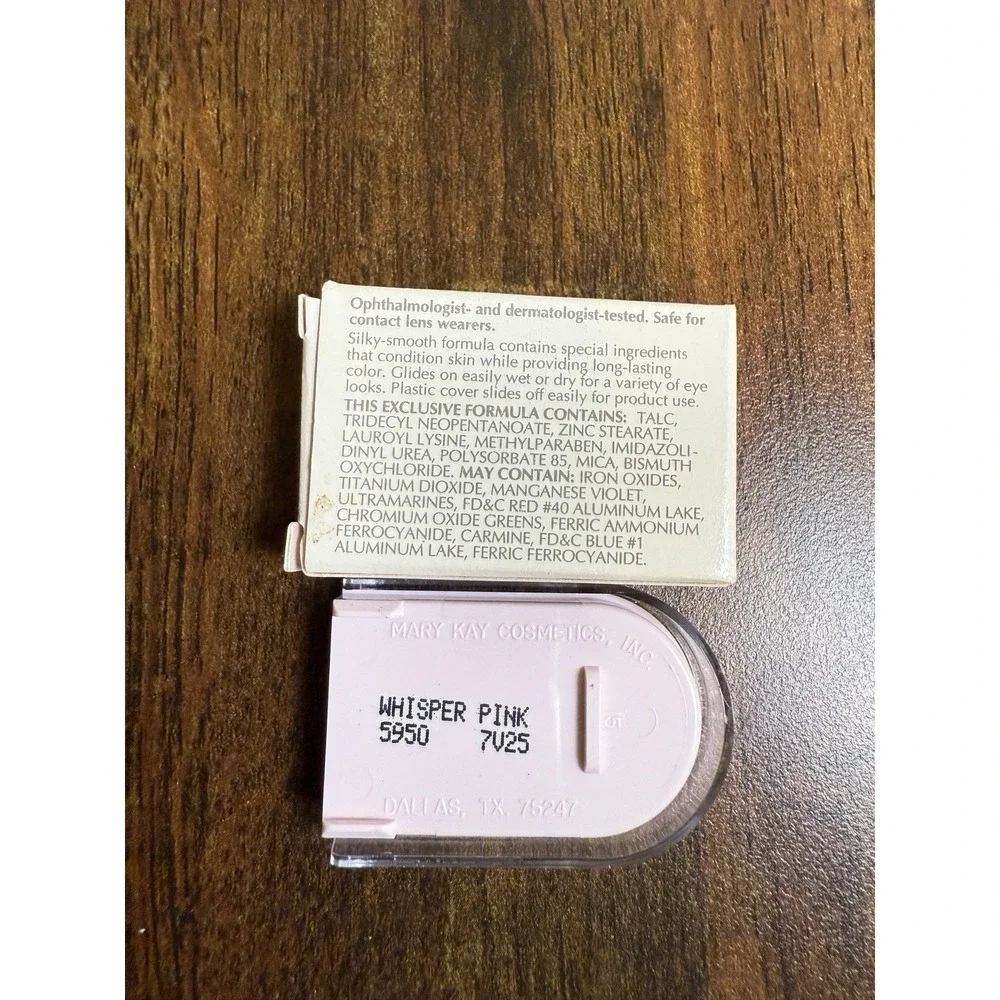 Mary Kay Powder Perfect Eye Color Whisper Pink #5950 New In Box Rare Vintage